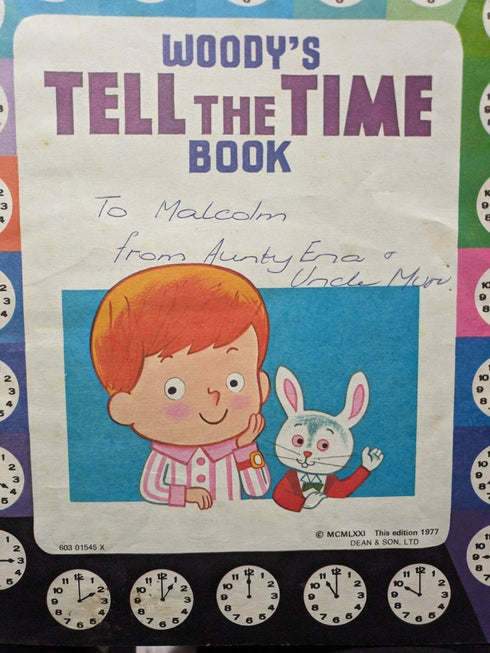 Woody's Tell the Time Book (Dean) - Books Worth Keeping